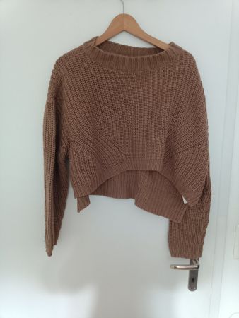 Wollpullover braun Urbanclassic