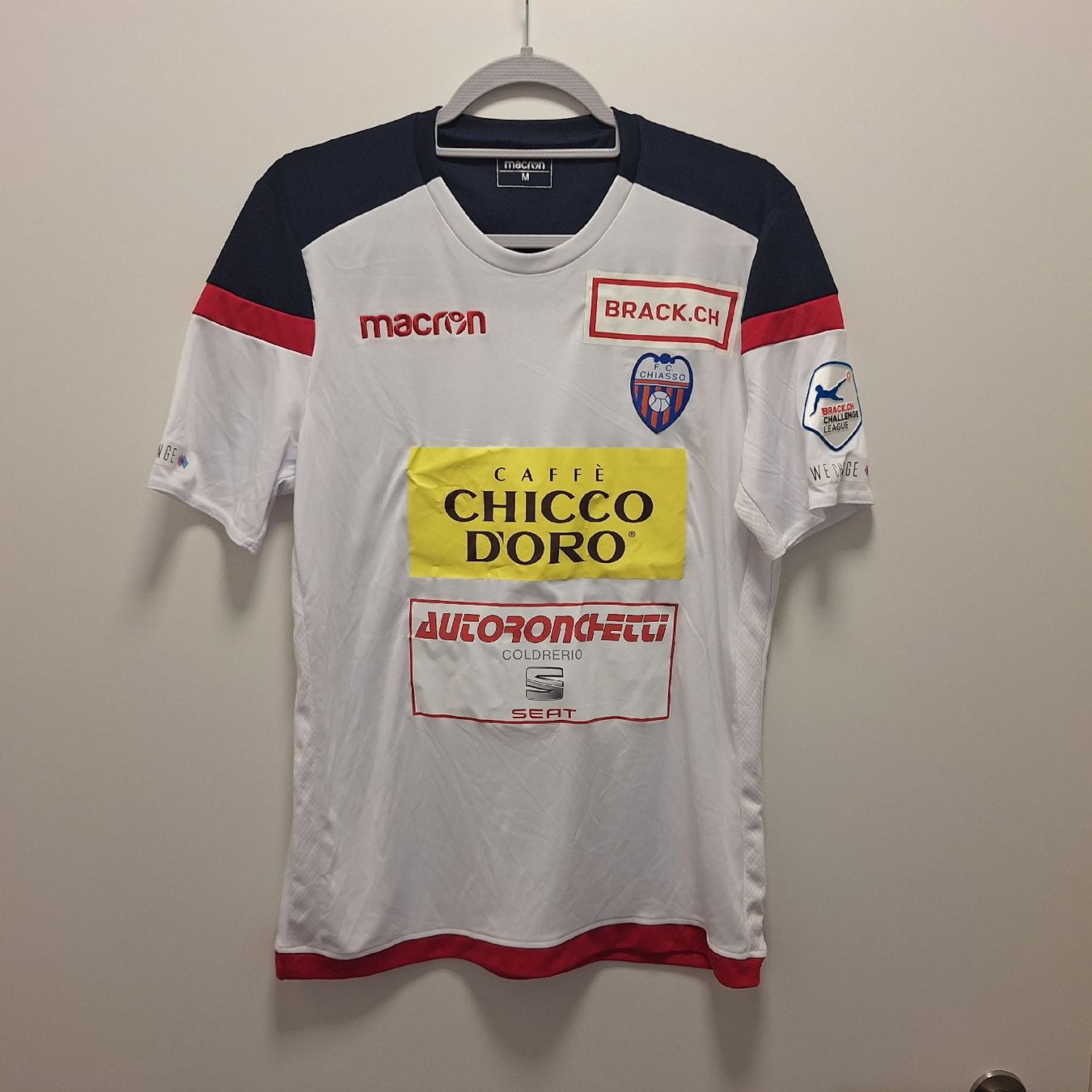 Canottiere & Pantaloni: Macron Fc Chiasso Away M – Usato da Bellinzona venduto da LA-ropa-de-Juan