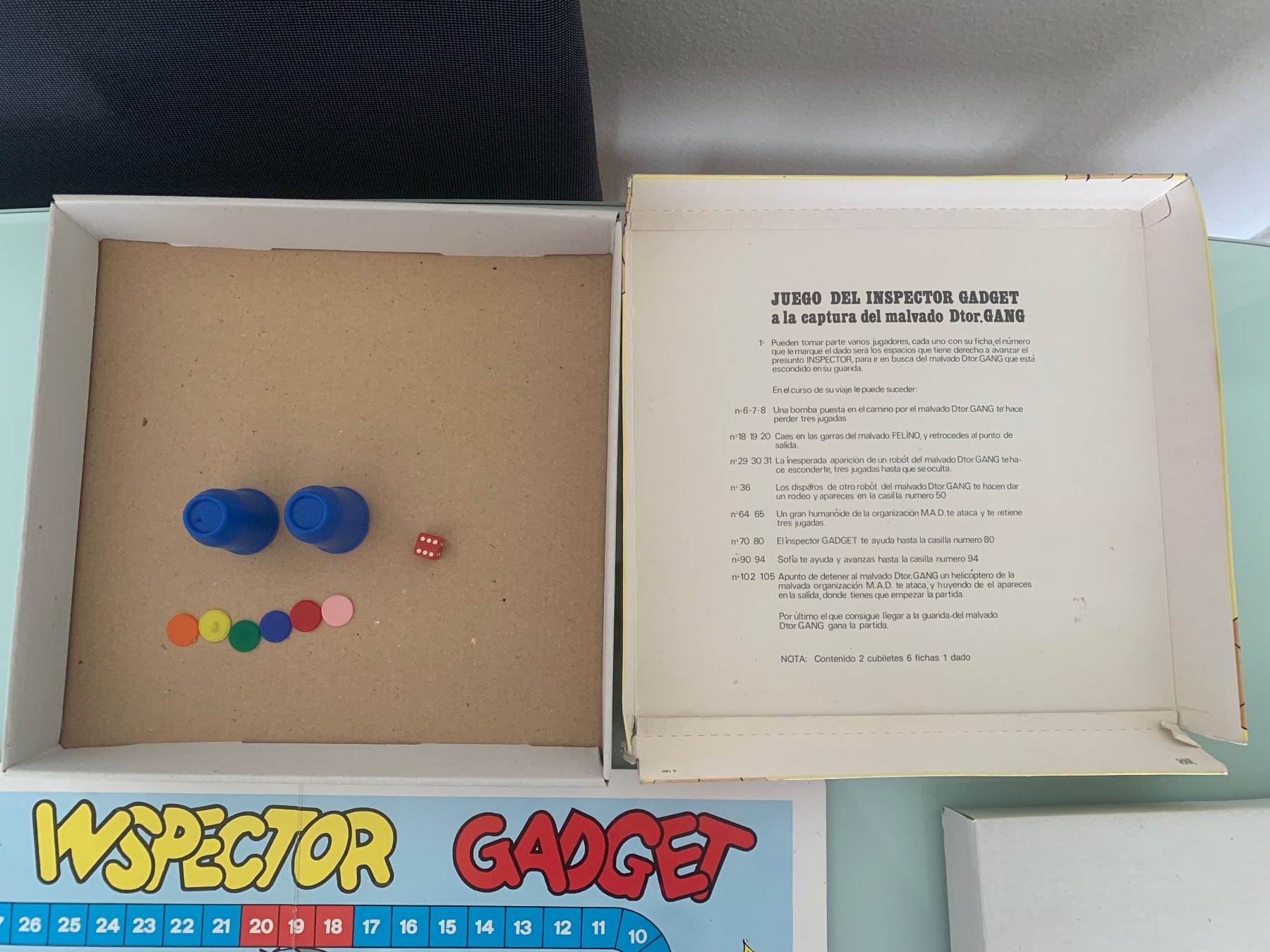 Giochi: Jeu de société Inspecteur gadget – Usato da Neuchâtel venduto da Aquila99 3