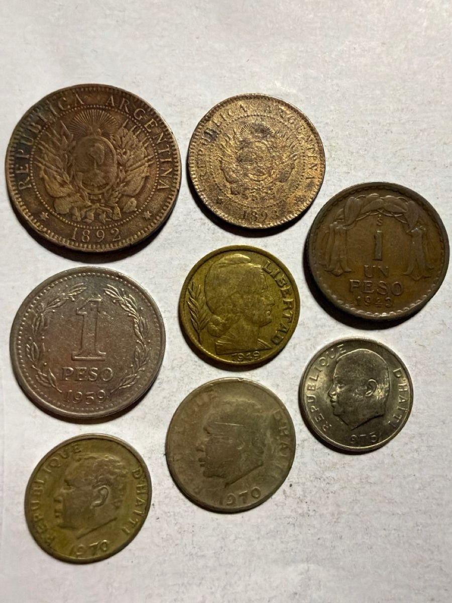 Tutti le monete: Monnaies Haïti & Argentine – Usato da Hittnau venduto da Pat_yl7f