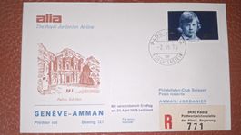 Swissair Geneve - Amman 02.06.1975
