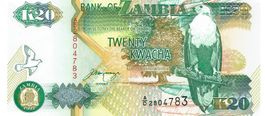 Zambia 20 Kwacha 1992 P-36b UNZ