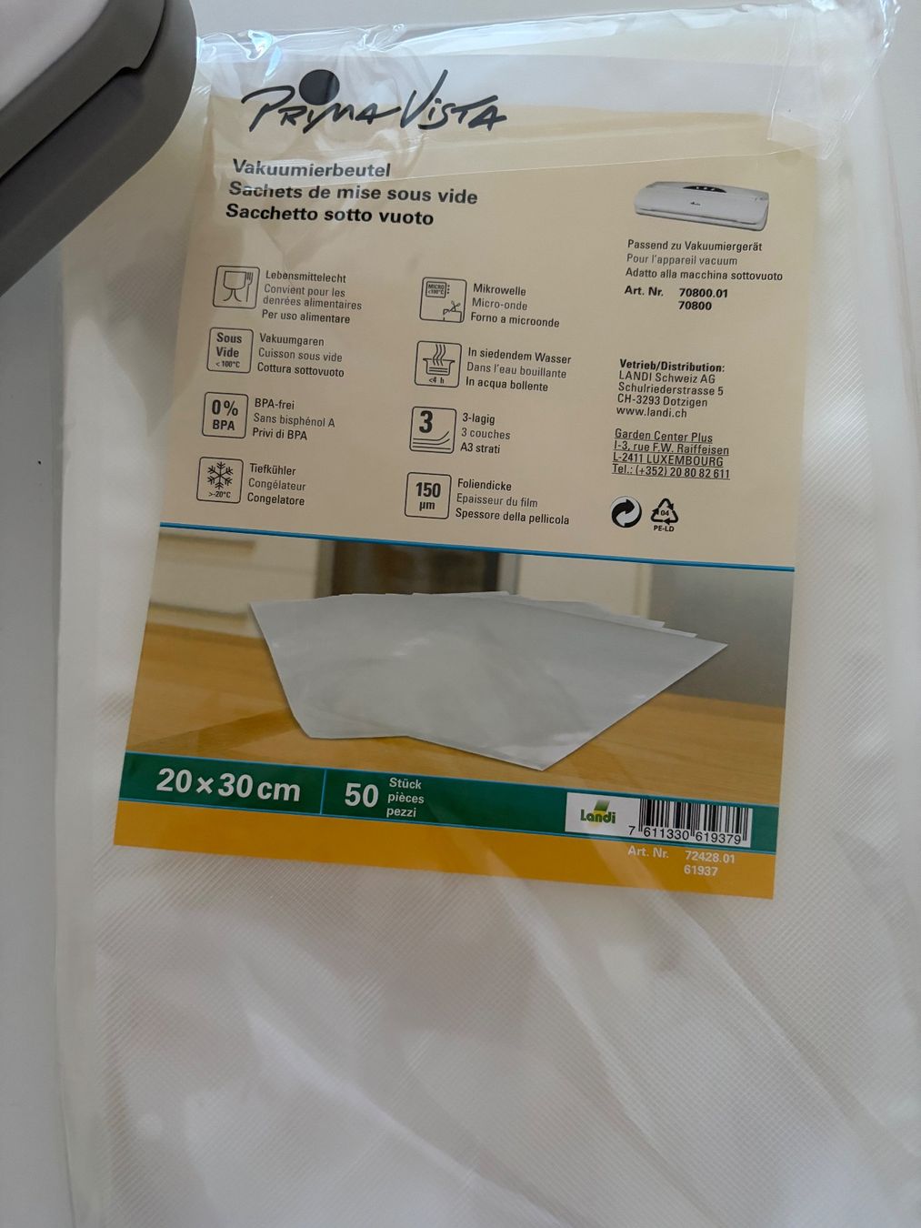 Plastifieuses: Machine à mettre sous vide aliments – D'occasion à Thônex par CamilleMM 2