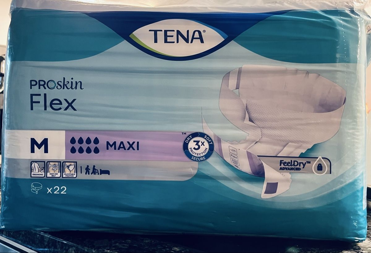 Windeleimer & Windeln: TENA Flex M -MAXI und Packung ungeöffnet – Neu und originalverpackt aus Zürich von Sharonsimona