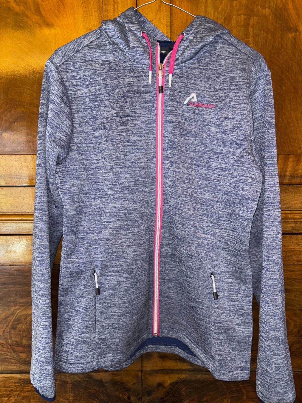 Albright Jacken: Jaquette polaire Albright bleue, taille 176 – Gebraucht aus Grand-Lancy von hip_2rbd