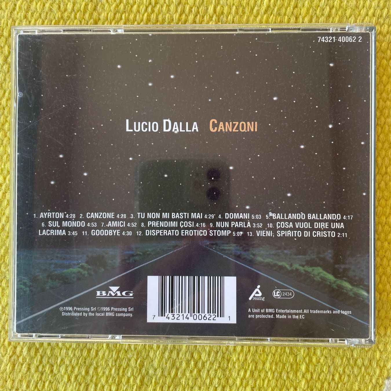 CDs: LUCIO DALLA-CANZONI – D'occasion à Rorschacherberg par CD-Roli 1