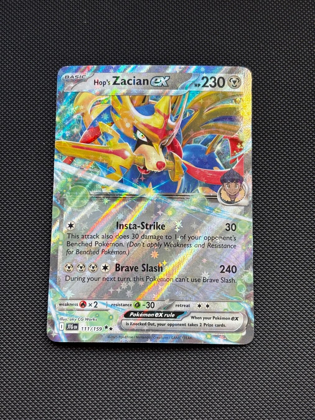 Pokémon Sammelbilder & Trading cards: En - Hop’s Zacian Ex 111/159 - Pokémon – Neu (gemäss Beschreibung) aus Neuchâtel von caraadryn 2