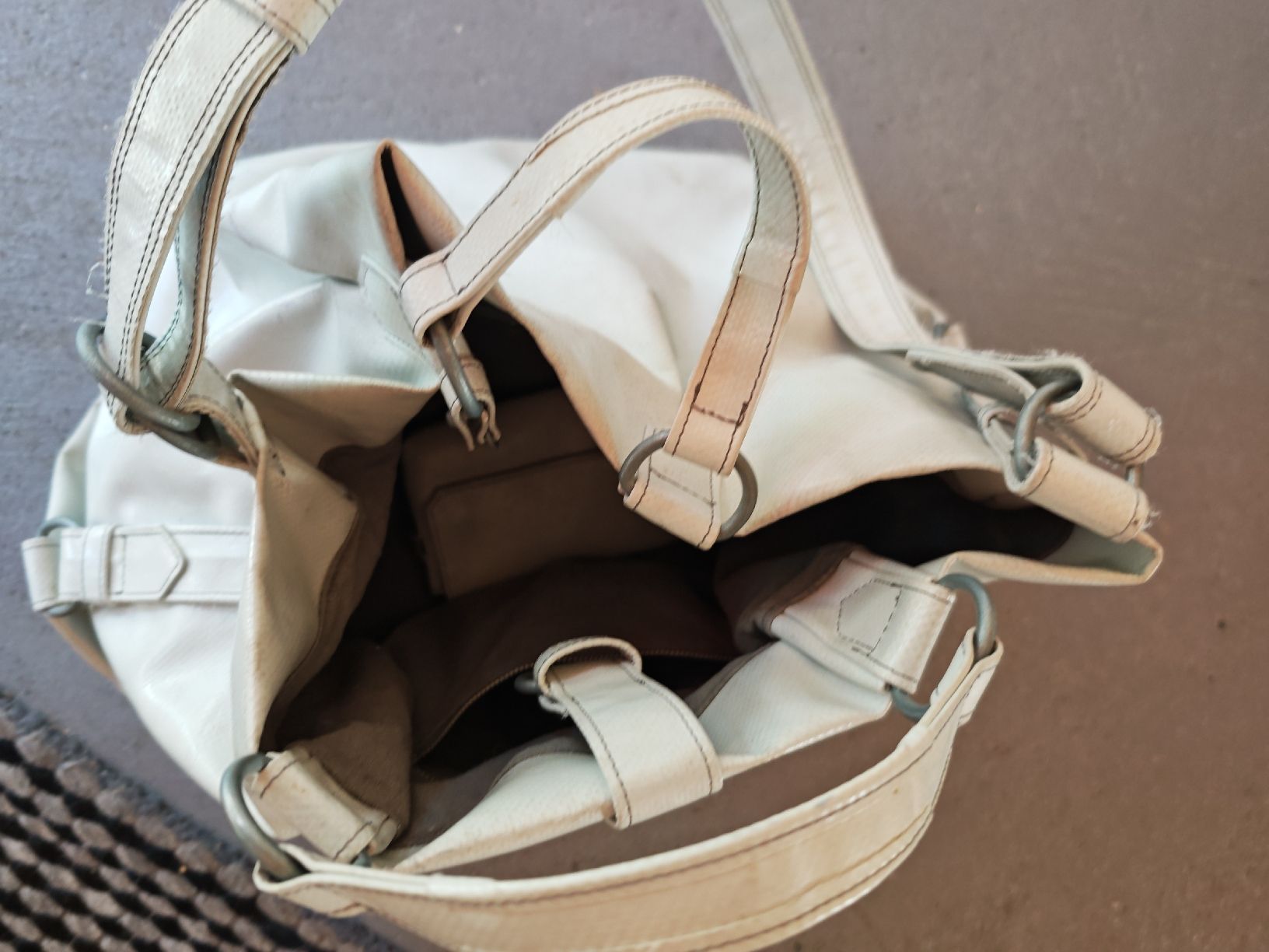 Freitag Taschen für Damen: Freitag Tasche Reference Line hellgrau – Gebraucht aus witterswil von legoleon 2