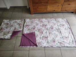 Bettwäsche Biancoperla 155x220cm Kissenbezug 77x77 cm