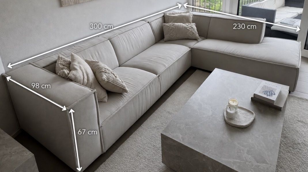 Sofas: L-Couch Sofa Beige – Gebraucht aus Aarau von vic_b62r 3