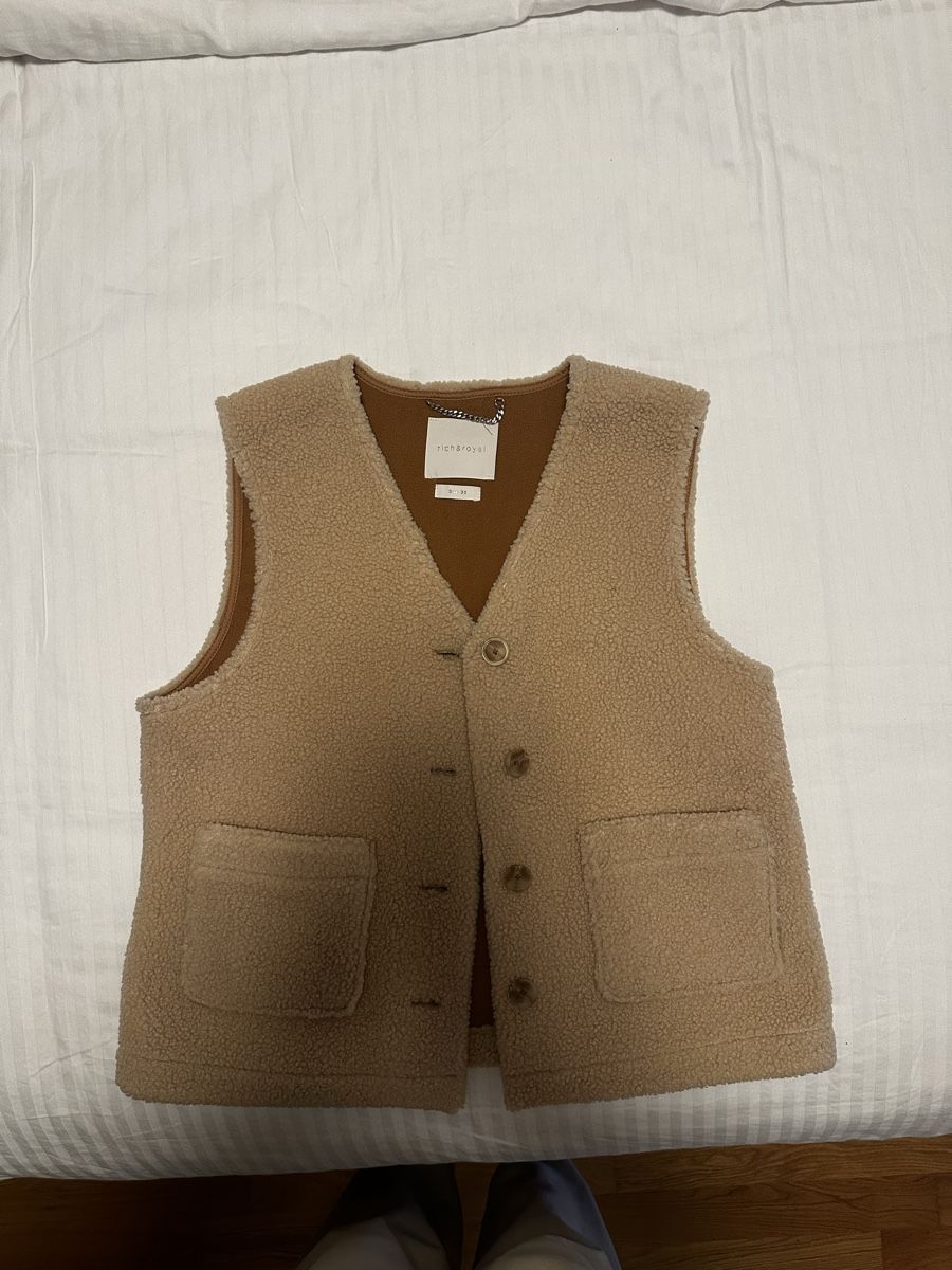 Rich & Royal Gilet & Giacche senza maniche: Teddy Bear Vest  – Nuovo (secondo la descrizione) da Dübendorf venduto da din_dl9l