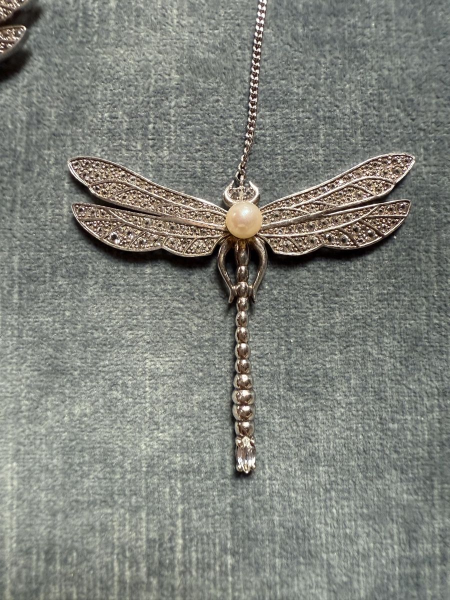 Orecchini pendenti & Orecchini a lobo: Silver earrings dragonfly  – Usato da Barna venduto da orbuyorcry 1