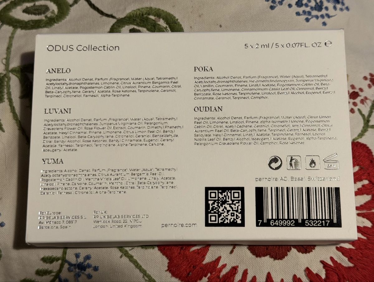 Profumi & Eau de Toilette: Pernoire - Coffret Odus – Nuovo e nell'imballaggio originale da fey venduto da Caductilometre 2