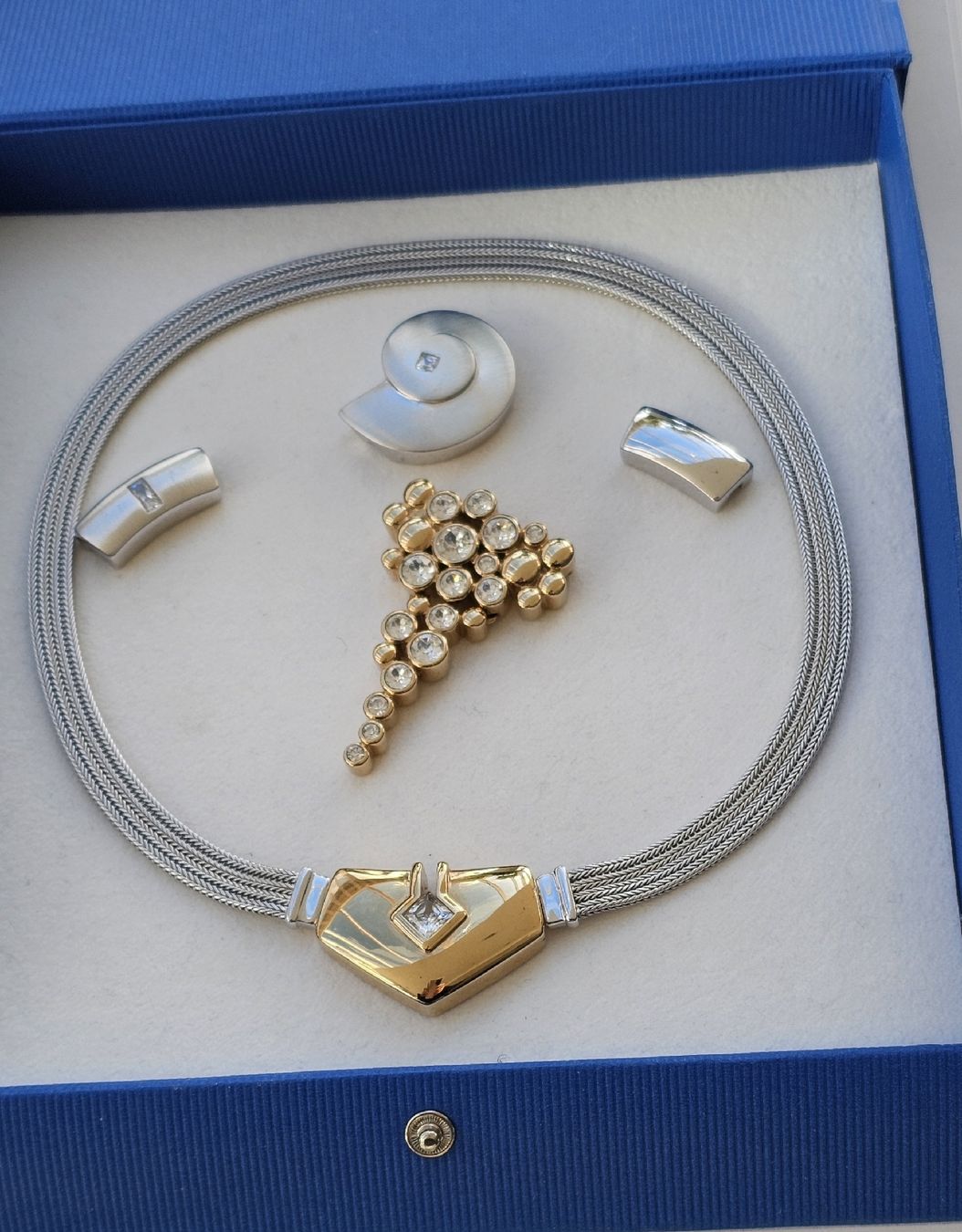 Pierre Lang Catenine: Pierre Lang Collier mit 5 magnetischen Wechselementen – Nuovo (secondo la descrizione) da Freienstein venduto da pat_flx2