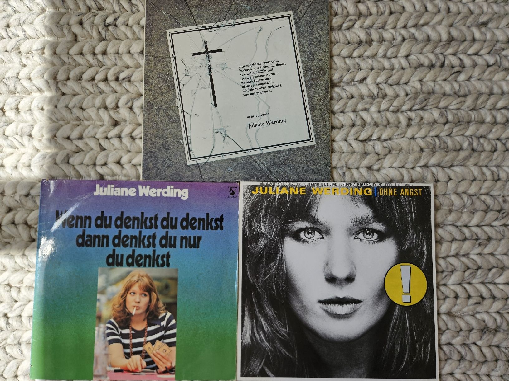 Dischi in vinile: Juliane Werding Schallplatten  - 3 Alben – Usato da Wettingen venduto da Sk8ertomda