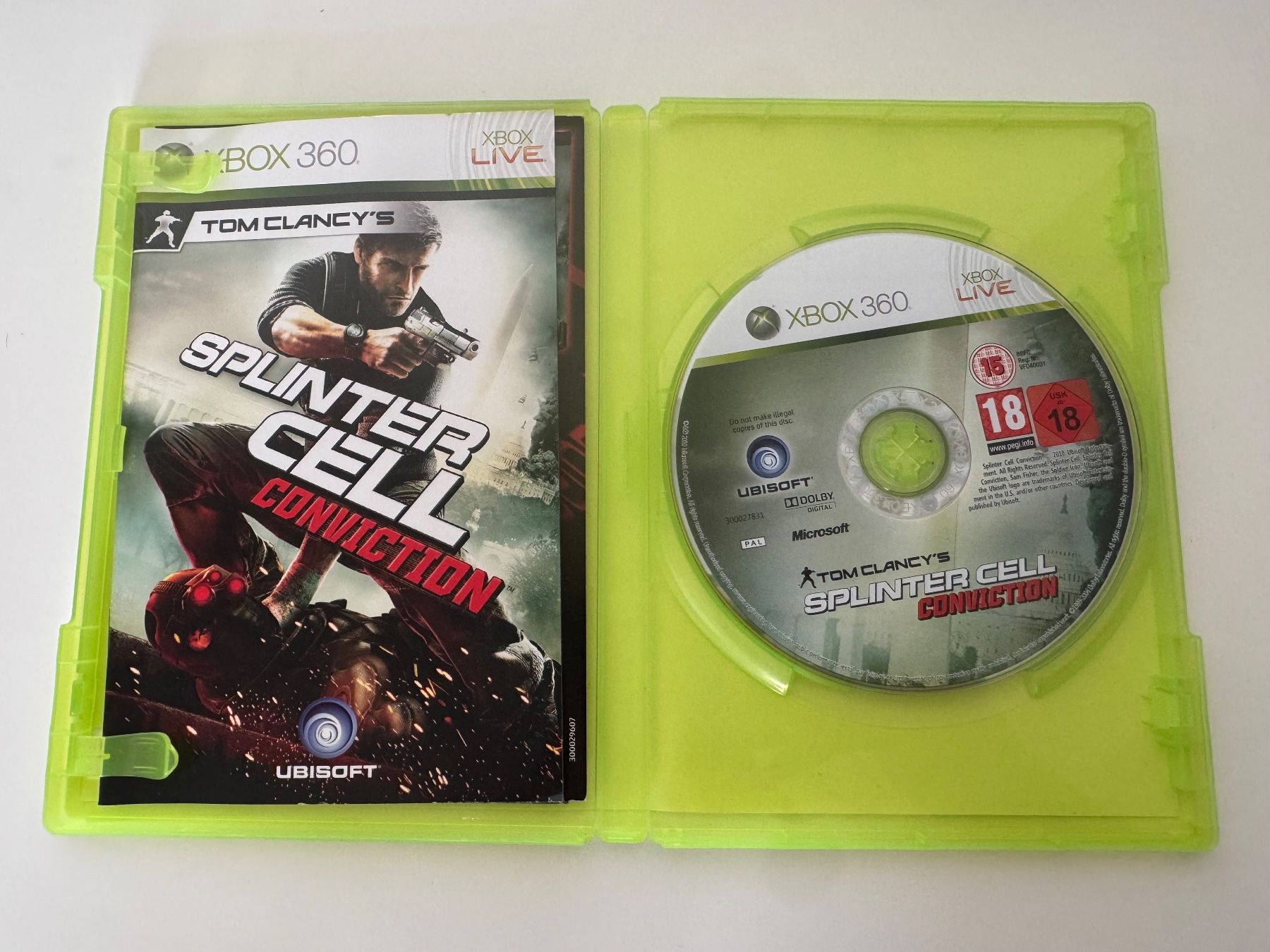 Microsoft Spiele: Tom Clancy's Splinter Cell: Conviction Xbox 360 One Series X – Gebraucht aus Couvet von Aura_aura 1