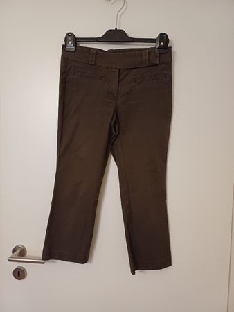 Pantalon capri 3/4, Beneton,  38. Tour de taille 80 cm , lon
