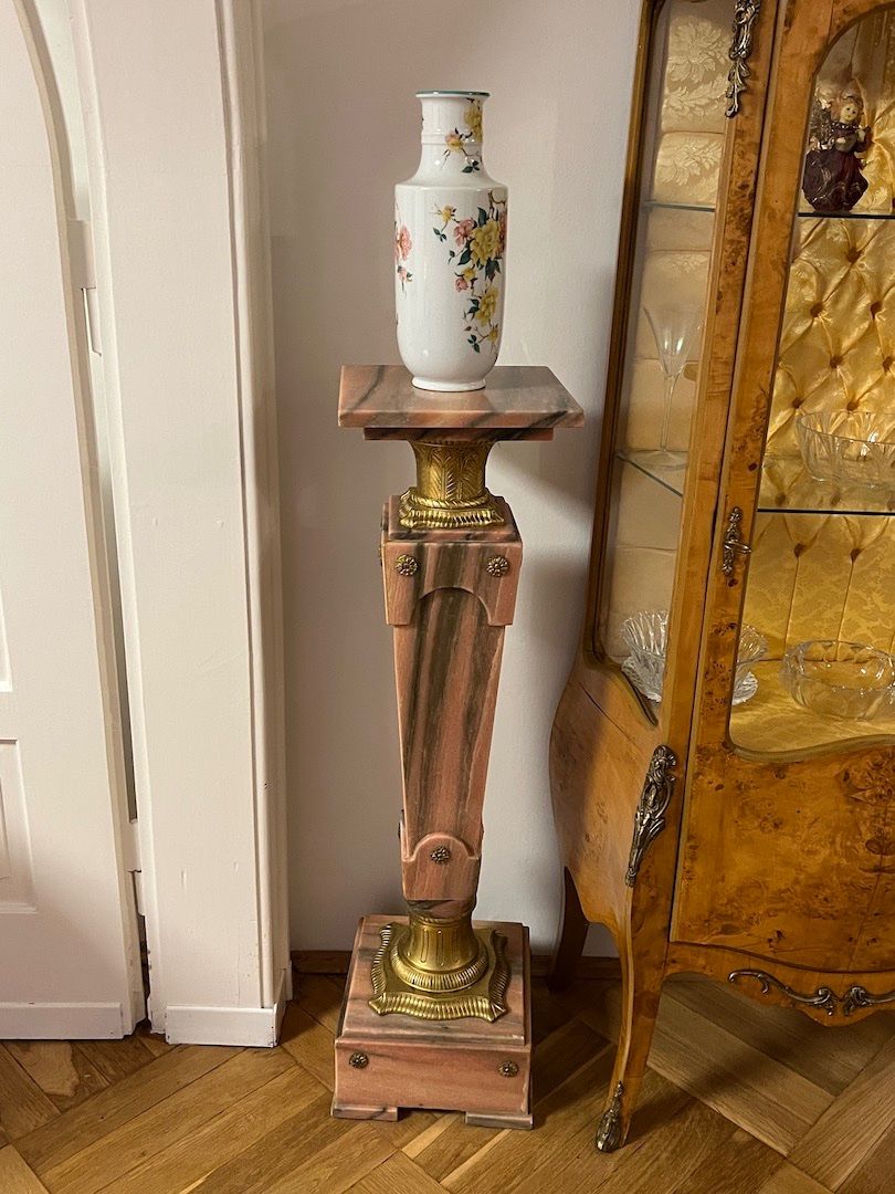Cassettiere: Barock Marmor Kommode Tisch Beistelltisch Konsole Barockstil – Usato da Gemünden venduto da GEUENWALD