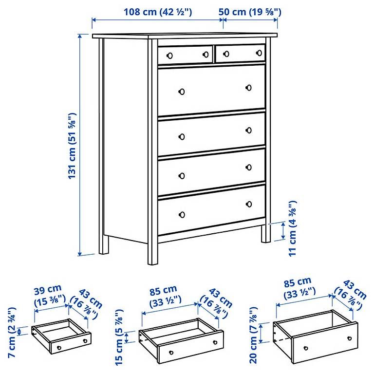 Cassettiere: Hemnes Kommode IKEA, fast wie Neu – Usato da Bern venduto da kat_5c62 2