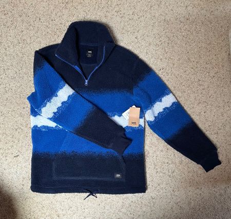 Vans Cozy Sherpa QZP Fleece M - NEU und unbenutzt