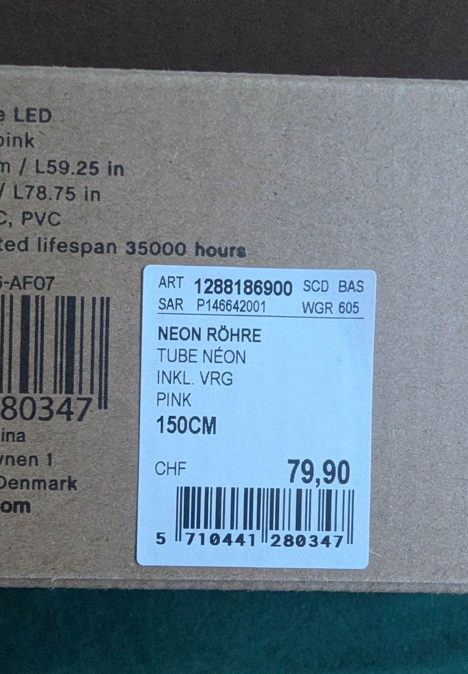 Hay Lampade: HAY Leuchtstab LED pink – Nuovo e nell'imballaggio originale da Bern venduto da a-ganz 3