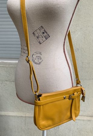 superbe petit sac cuir bandoulière VERA PELLE made in Italy