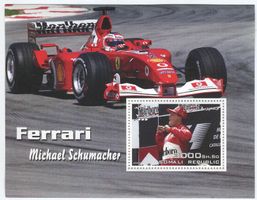 Block "Formel 1. Michael Schumacher". Somalia
