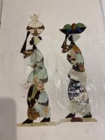 Mosaik Bild aus echten Schmetterlingsflügeln.14/21cm.Unikat2