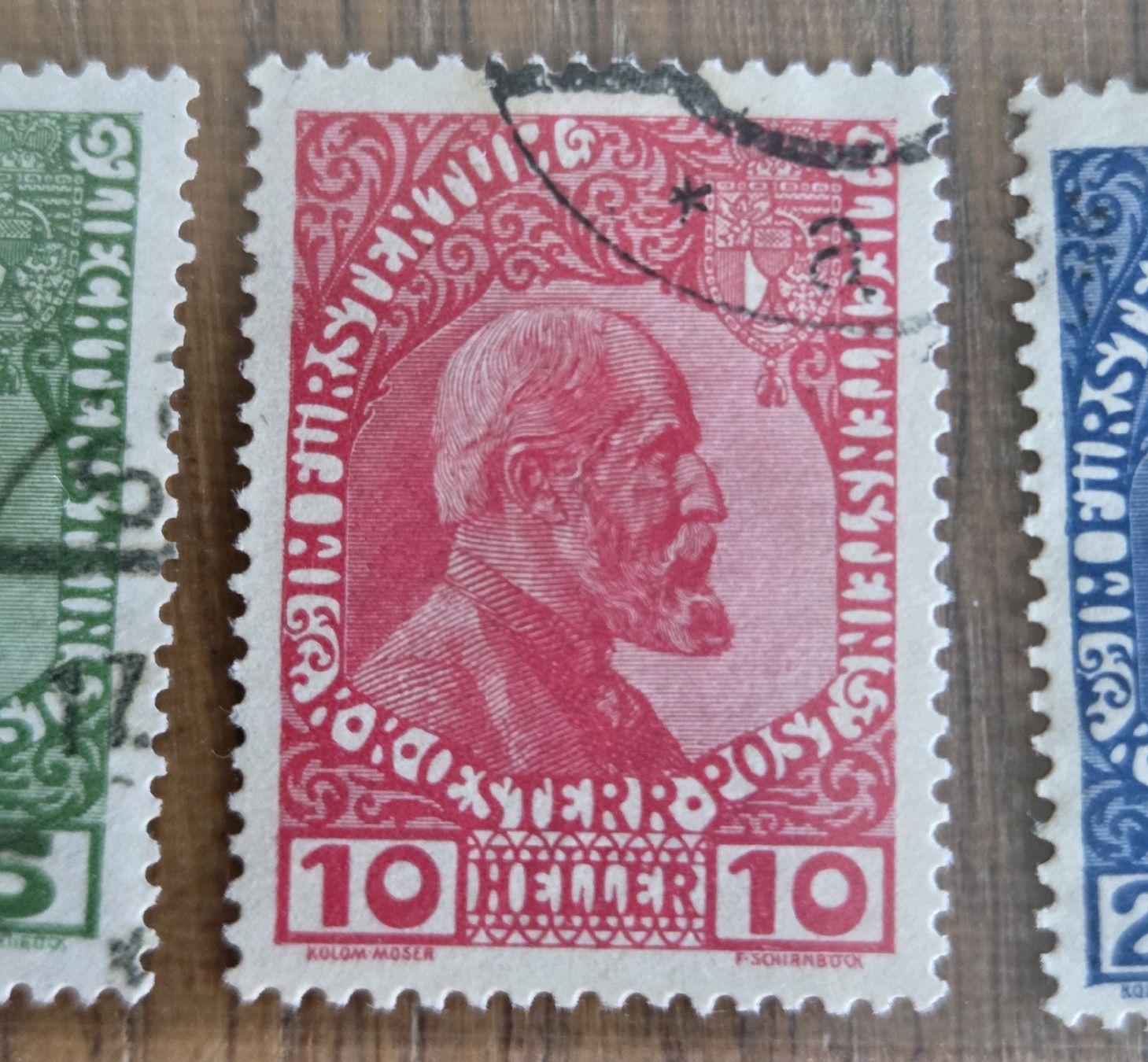 Alle Briefmarken: Briefmarken Liechtenstein 5, 10, 25 Heller.. – Gebraucht aus Stans von Ducati16 2