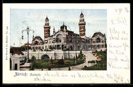 AK Zürich, Blick zur Tonhalle
