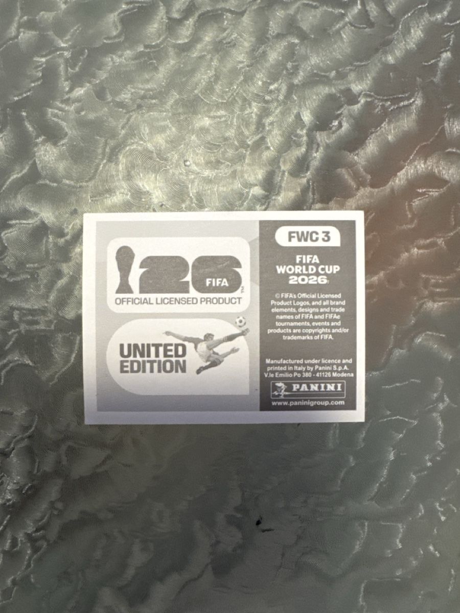 Panini Carte collezionabili: Panini FWC 3 – Nuovo (secondo la descrizione) da Zürich venduto da th_e 1