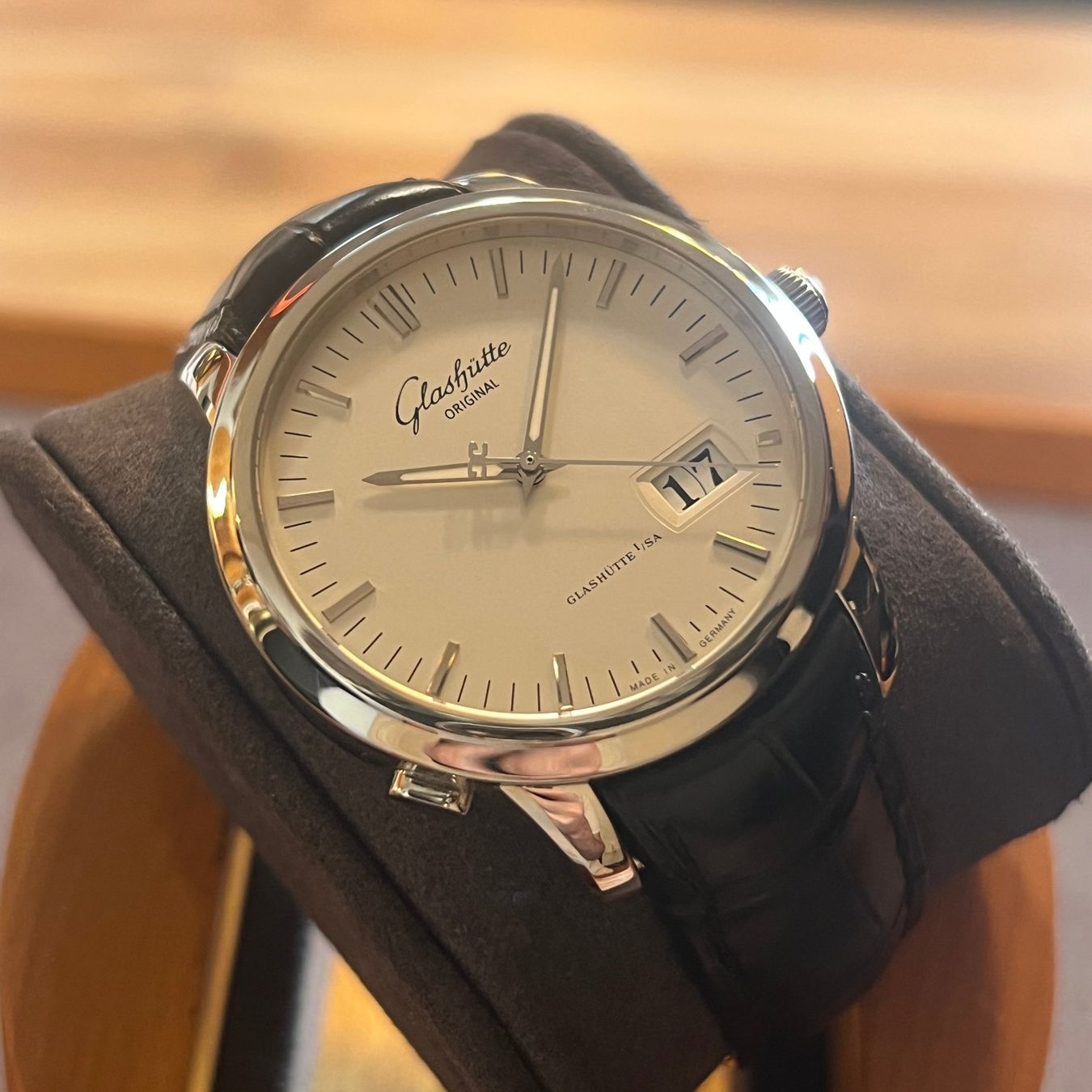Glashütte Orologi: FLASH SALE Glashütte Original Senator Panorama Date – Usato da Carouge GE venduto da Watchaser 7