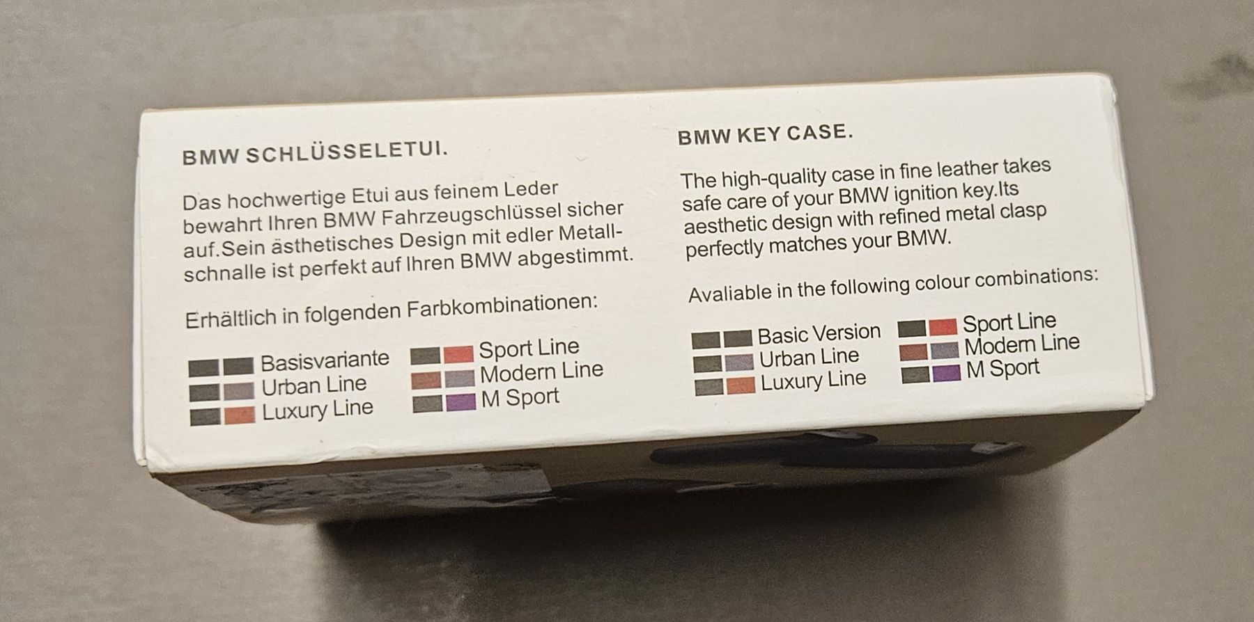BMW Portachiavi: BMW Schlüsseletui Leder schwarz – Nuovo (secondo la descrizione) da Dachsen venduto da Topparts1 5