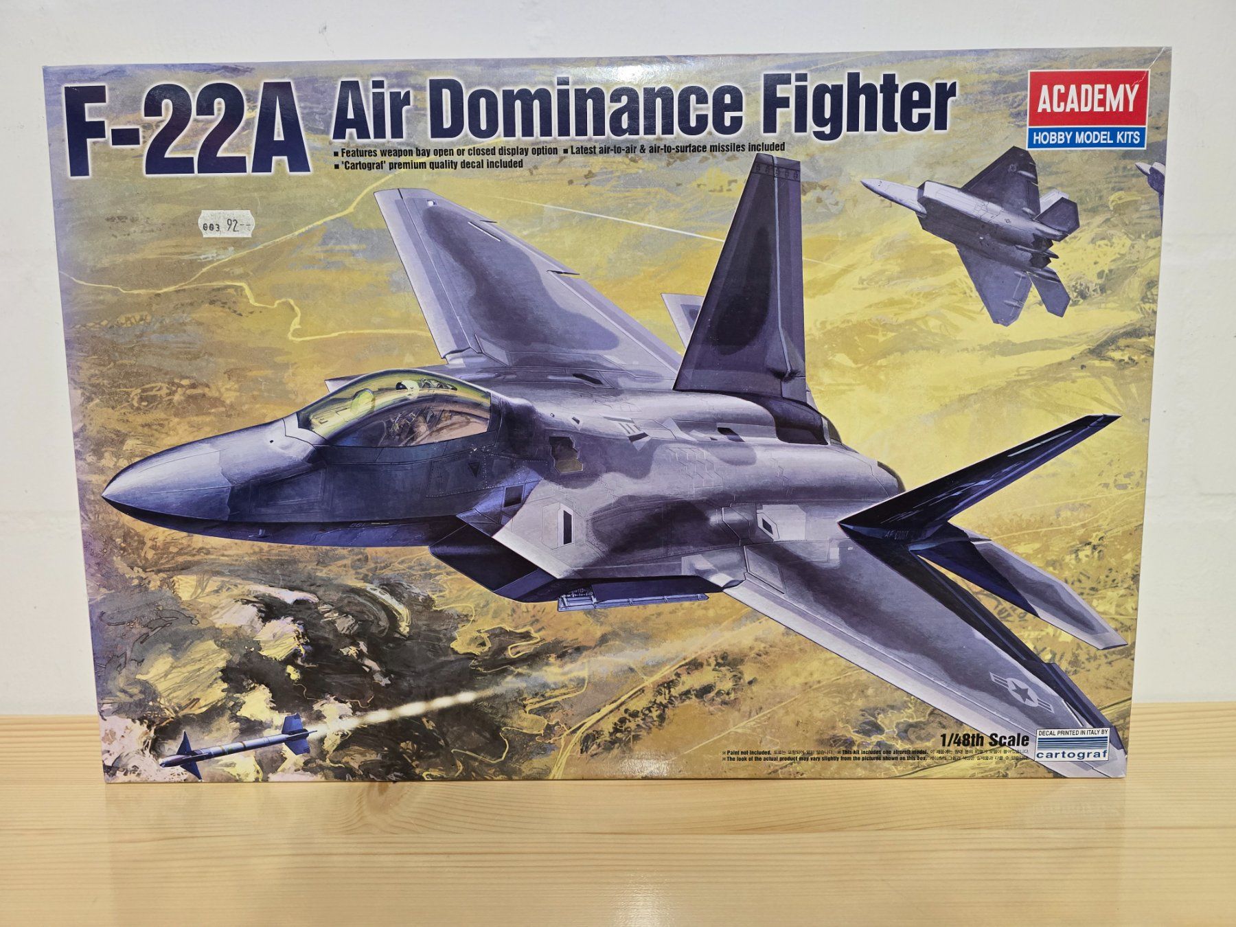 Kit di modellismo & Modellini statici: Bausatz, F-22, 1:48, Academy – Usato da Bachenbülach venduto da Obi-meow-kenobi