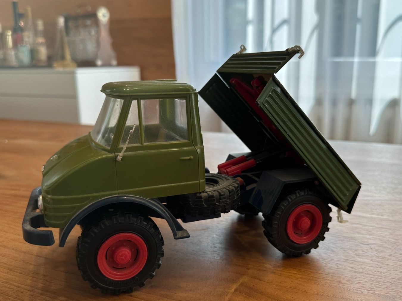 Modellautos: Tippco Unimog U 406 grün – Gebraucht aus Kreuzlingen von Modellsammlung 2