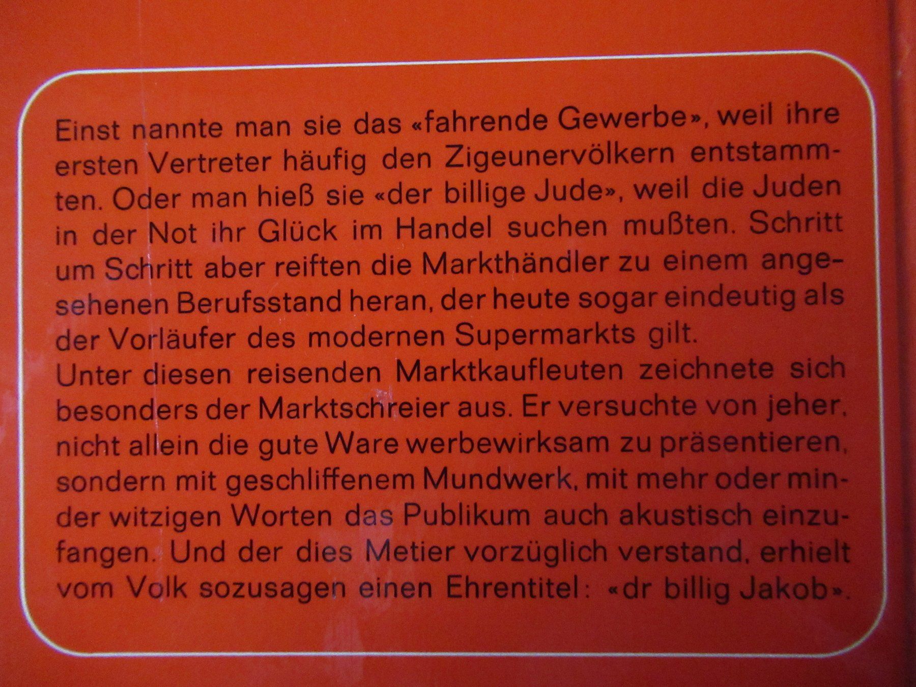 Libri: Dr Billig Jakob - Ein Leseschatz! Top! – Usato da Moosseedorf venduto da haro01 1