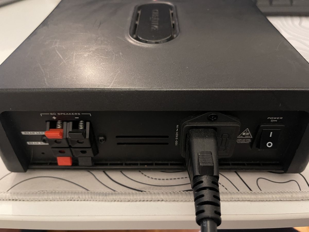 Ricevitori: Creative GigaWorks G550W Wireless Receiver / Vintage! – Usato da Adligenswil venduto da th.hi 1