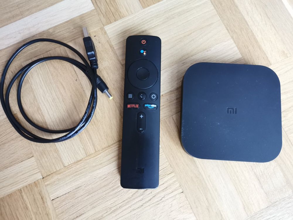 Xiaomi Mi Box S Mdz-22-ab De Voz 4k 8gb Preto Com 2gb De Mem | Frete grátis