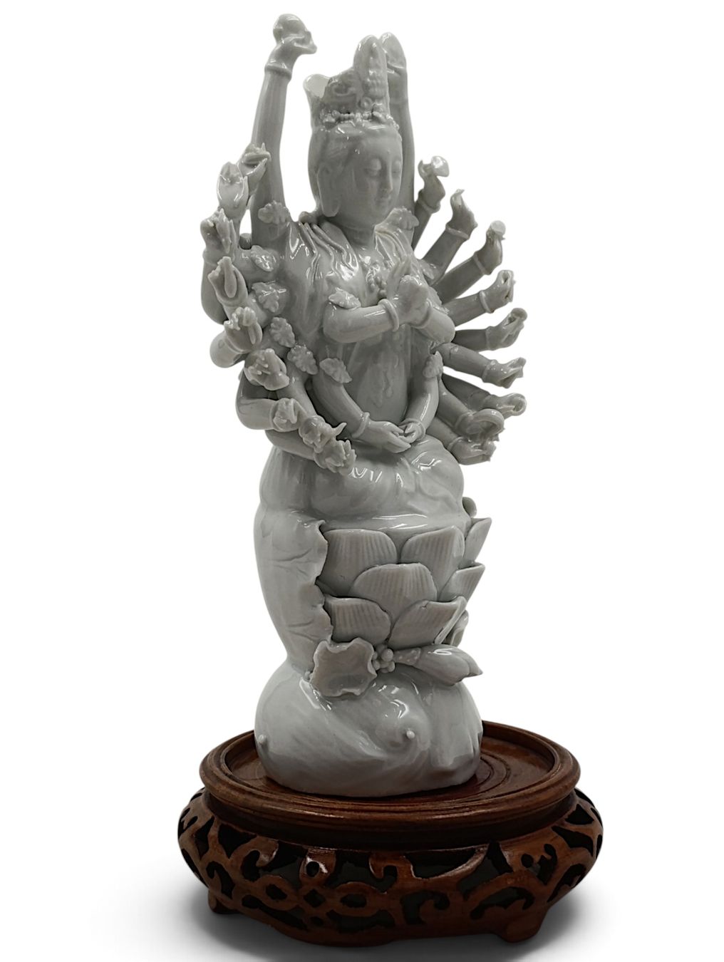 Figuren: Chinesische Blanc-de-Chine-Guanyin  – Gebraucht aus Hochfelden von Historium 3