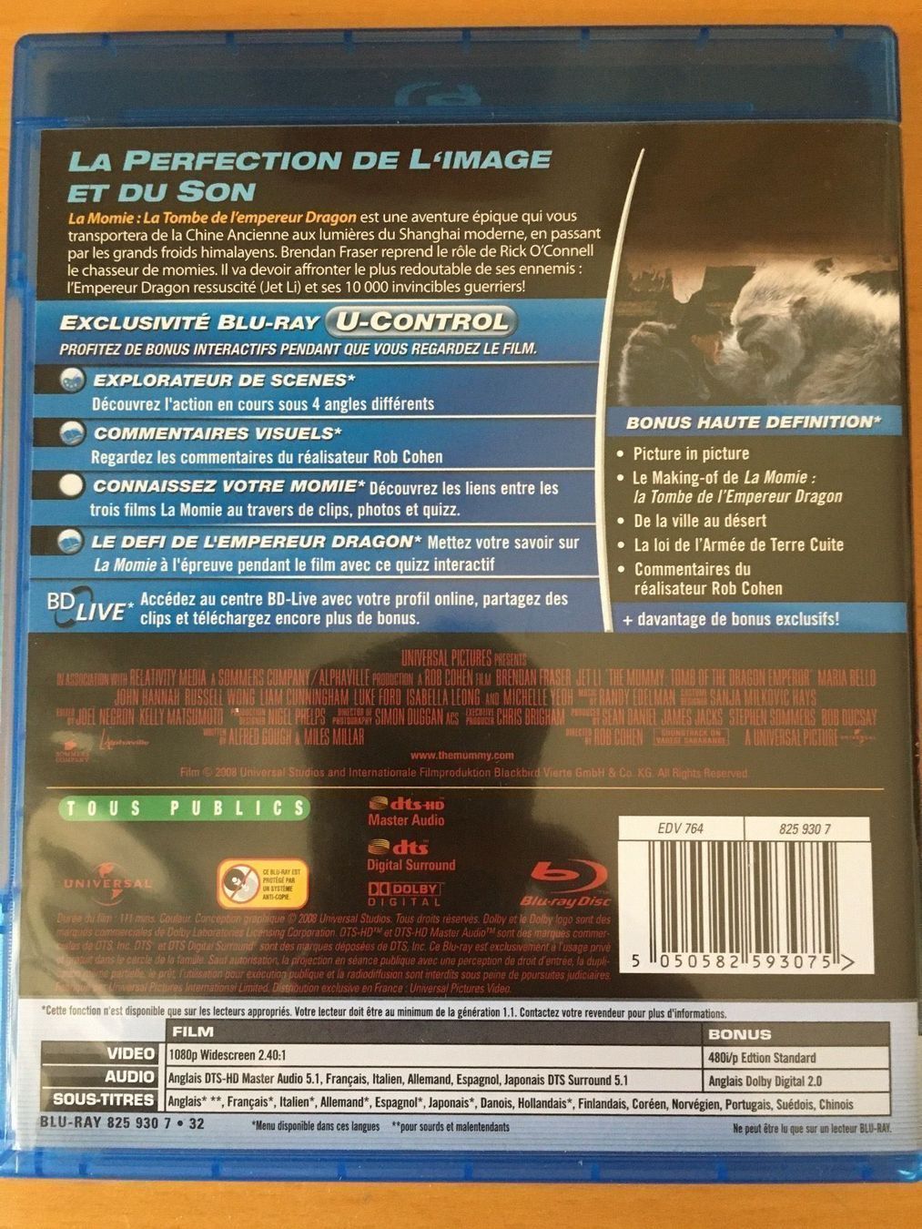 Alle DVDs: La Momie (Blu-Ray) – Gebraucht aus Neuchâtel von Tradeboi 1