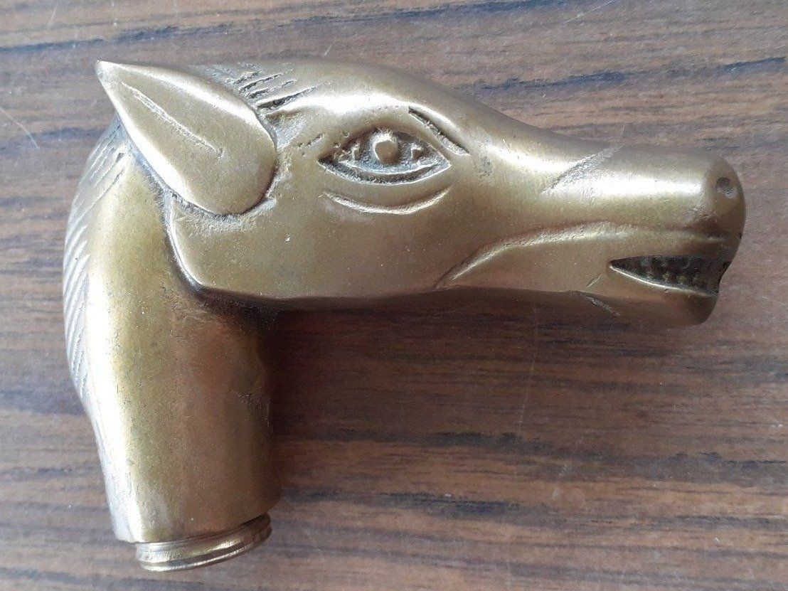 Eisenwaren: Türfalle antik - Pferd – Gebraucht aus Mörschwil von antiksalon 1