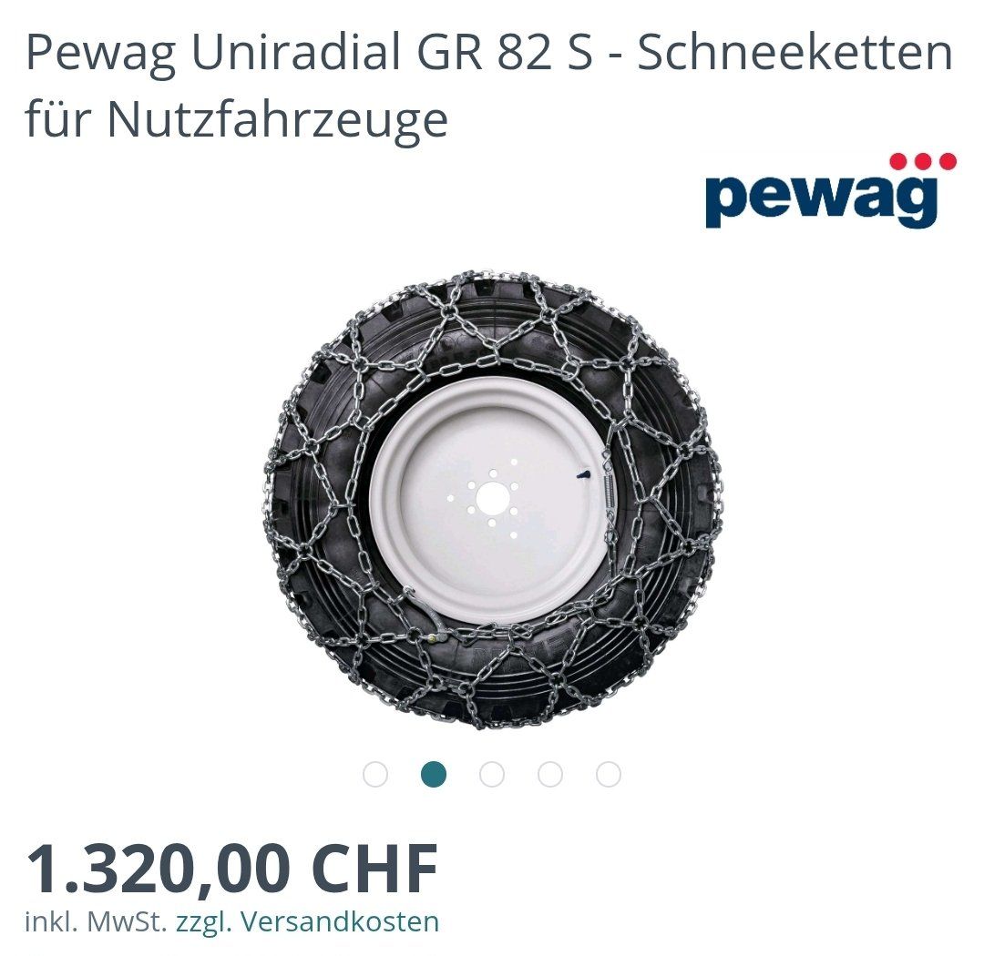Catene da neve: Pewag Schneeketten – Usato da Rosshäusern venduto da JD6030 3