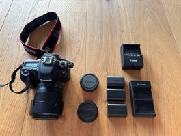 Canon EOS 80D Spiegelreflexkamera mit 18-135mm Objektiv