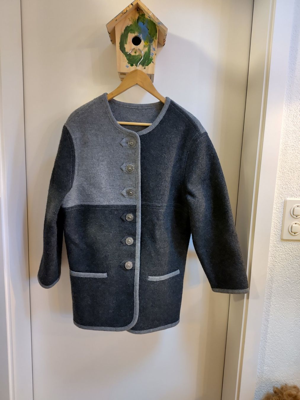 Giacche: Handgemachte Jacke aus Wollwalk – Usato da Langenthal venduto da Carmilla94 2