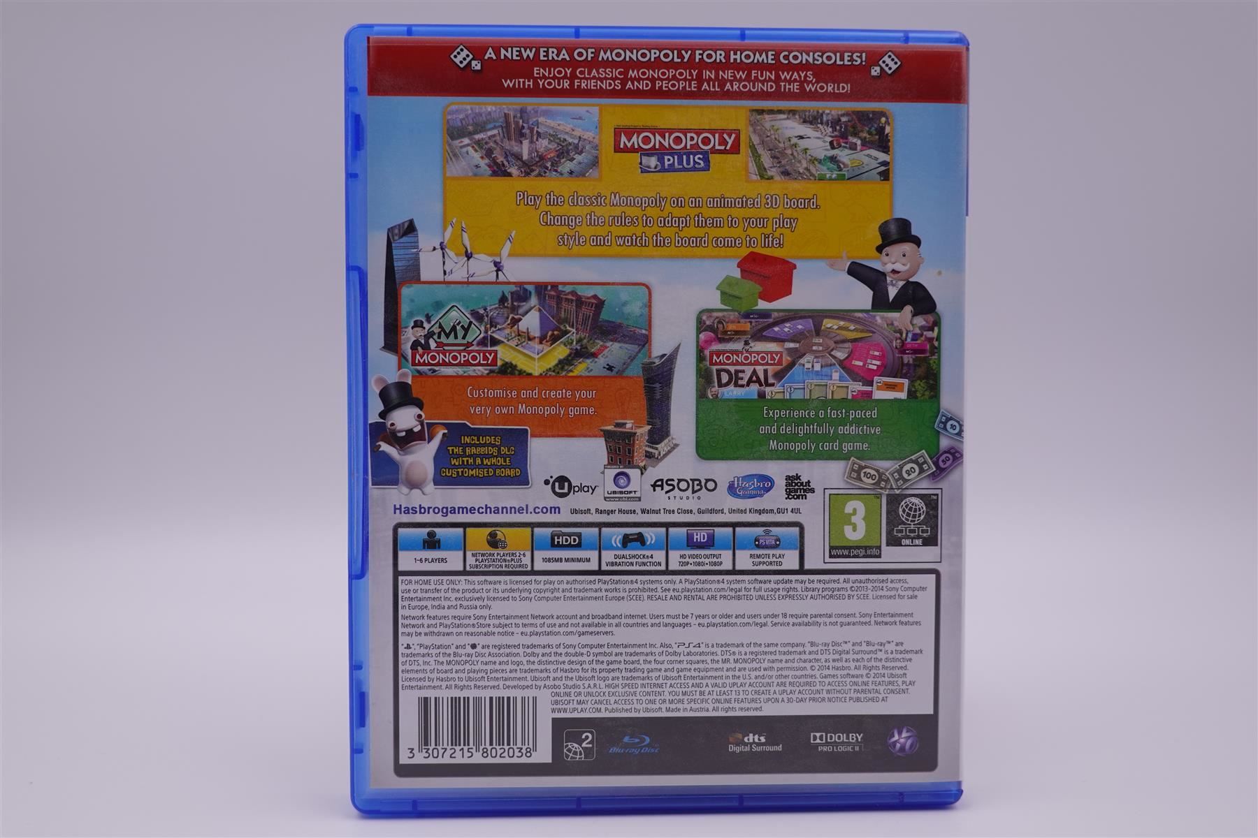 Sony Giochi: Monopoly Family Fun Pack (PS4) – Usato da Herisau venduto da ZelliZone 1