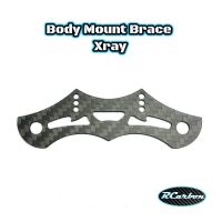 Carbon BODY MOUNT BRACE FRONT XRAY