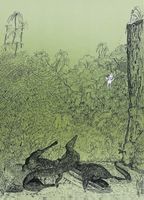 JÜRG FURRER LITHOGRAPHIE SIGNIERT NUMMERIERT
