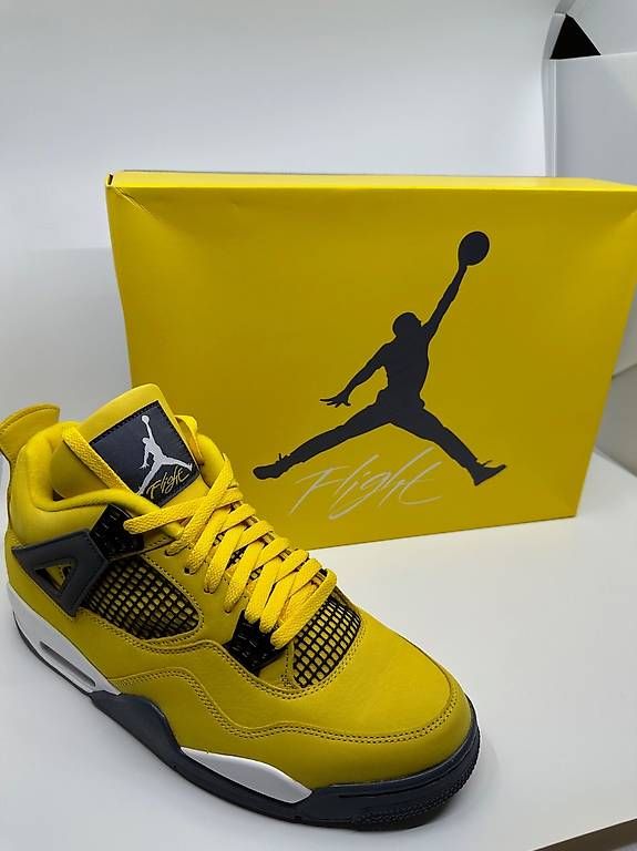 Jordan Scarpe da uomo: Jordan 4 Lightning US 12 EU 46 – Nuovo e nell'imballaggio originale da Kreuzlingen venduto da fussball86