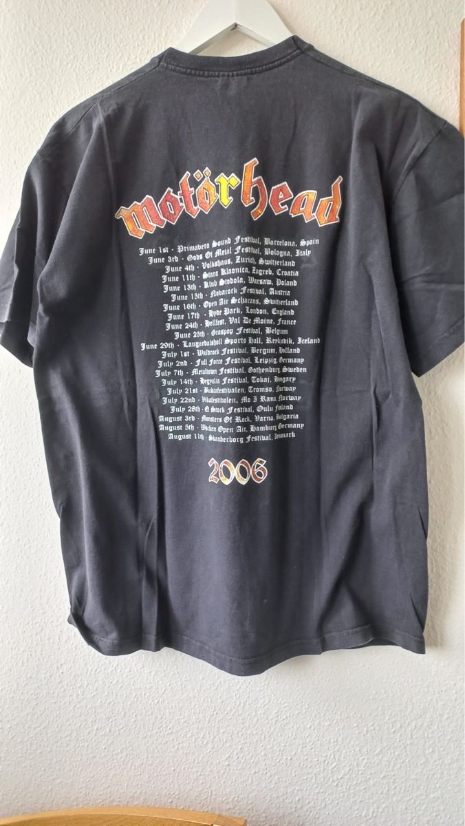 T-shirt: Mötorhead  Tour Shirt 2006 – Usato da Kaiseraugst venduto da RJ03 3