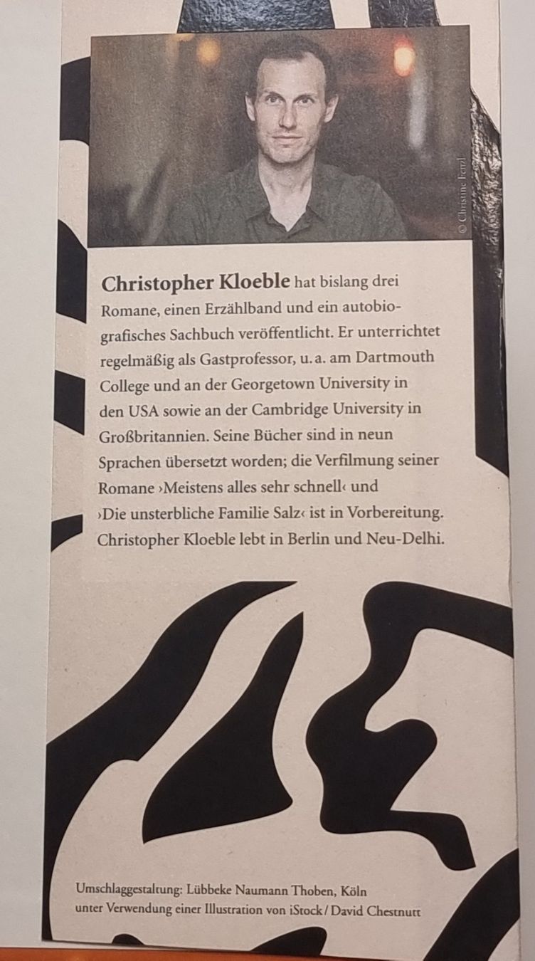 Libri: DAS MUSEUM DER WELT Christopher Kloeble Indien Abenteuer – Nuovo (secondo la descrizione) da Dürnten venduto da Bachtelrider_ 5